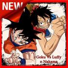 Fondo de pantalla de Goku Vs Luffy Hd icono