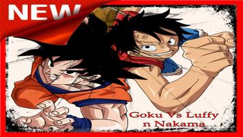 پوستر Goku Vs Luffy