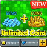 Coins for Pixel Gun 3D : Prank