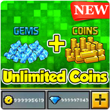 Coins for Pixel Gun 3D : Prank icon