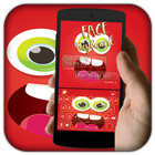 Funny Face Go Keyboard theme আইকন