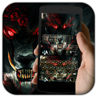 آیکون‌ Blood Wild Wolf Keyboard Theme