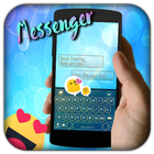 Messenger Keyboard Theme أيقونة