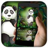 Sweet Panda Pop keyboard theme simgesi