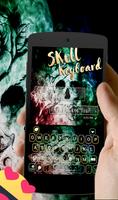 Smok Skull Emoji Keyboard Theme Ekran Görüntüsü 3