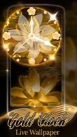 Gold Clock Live Wallpaper HD скриншот 2