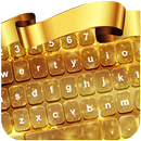 Gold Glitter Keyboard Changer APK