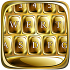 Gold Elegant Keyboard Themes icône
