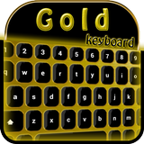 Teclado de Oro icono