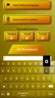 Gold Keyboard Theme screenshot 2