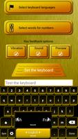 Gold Keyboard Theme screenshot 3