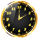 Gold Analog Clock APK