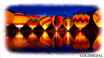 Hot Air Balloon Wallpaper captura de pantalla 3