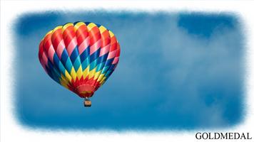 Hot Air Balloon Wallpaper captura de pantalla 1