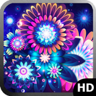 Glowing Flowers Wallpaper আইকন