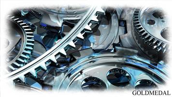 Gear Machine Wallpaper Plakat