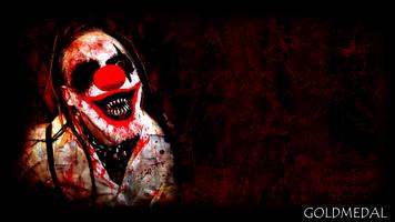 Horror Clown Wallpaper-poster