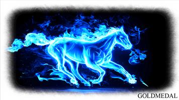 Horse Fire Wallpaper screenshot 1