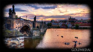 Prague Wallpaper Affiche