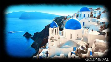 Santorini Wallpaper تصوير الشاشة 3