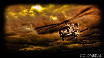 War Helicopter Wallpaper ảnh chụp màn hình 1