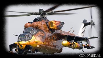 War Helicopter Wallpaper Ekran Görüntüsü 3