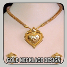 Gold Necklace Design ikona