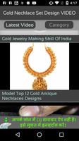 Gold Necklace Set Design VIDEO 截图 1