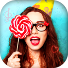 Selfie Stickers, Face Stickers-icoon