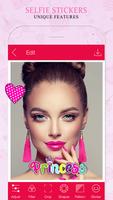 برنامه‌نما Selfie Stickers, Face Stickers عکس از صفحه