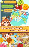 Pizza King vs Takoyaki Bubble game capture d'écran 1