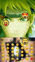 Boruto Uzumaki Keyboard Emoji syot layar 2