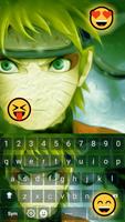برنامه‌نما Boruto Uzumaki Keyboard Emoji عکس از صفحه