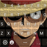 Keyboard Monkey D Luffy Emoji icône