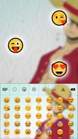Keyboard Monkey D Luffy Emoji capture d'écran 3