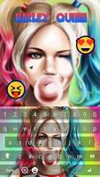 Harley Quinn keyboard emoji imagem de tela 2
