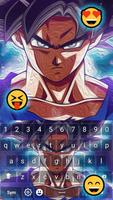 برنامه‌نما Goku DBZ Keyboard Emoji عکس از صفحه