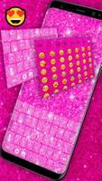 Pink Glitter Keyboard Ekran Görüntüsü 3
