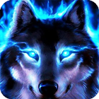 Wolf Eyes Wallpaper آئیکن