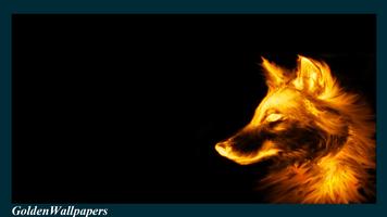 Fire Wolf Wallpaper 포스터