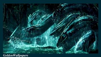 Hydra Monster Wallpaper Affiche