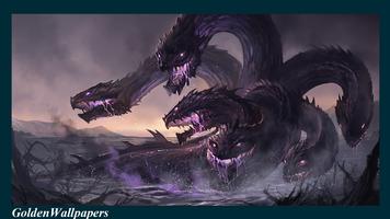 Hydra Monster Wallpaper capture d'écran 1