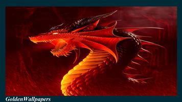 Red Dragon Wallpaper ภาพหน้าจอ 2