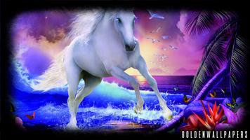 Unicorn Wallpaper Affiche