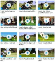 Golf Lessons পোস্টার