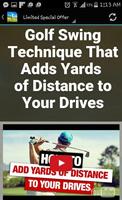 Golf Swing Technique ảnh chụp màn hình 1