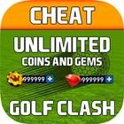 Unlimited Coins and Gems of Golf Clash Prank biểu tượng