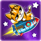 Cute kittens in space