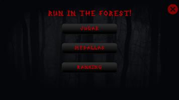 Run in the forest!! plakat