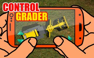 Grader Dozer Remote Control plakat